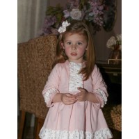 Vestido niña rosa LOR MIRAL 32416